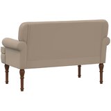  Ljubavni kauč s gumbima Boja cappuccina 120 x 65 x 77 cm | Eponuda.com