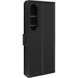AVIZAR Torbica za Sony Xperia 1 VI Denarnica zaklopka Funkcija stojalo, Črna, (5000017025) | Shoptok.si