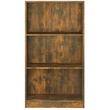 Ormarić za knjige dimljeni hrast 60x24x109 cm konstruirano drvo | shoptok.hr