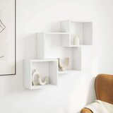vidaXL Zidni ormarić bijeli 78x18x71 cm od konstruiranog drva | shoptok.hr