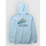 Salty Crew Mahi Surface Pulover s kapuco clear sky | Shoptok.si