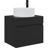 Ormar za Kupaonicu na Zidu Crna 59 x 44,5 x 50 cm | Eponuda.com