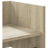  Zidna polica boja hrasta sonome 100 x 35 x 30,5 cm drvena | Eponuda.com