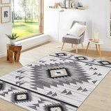 Mila Home svetlo siva pralna preproga 160x230 cm ethnic geo – | Shoptok.si