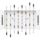  Namizni nogomet Bela 125 x 60,5 x 80 cm Konstruiran les, (5000120235) | Shoptok.si