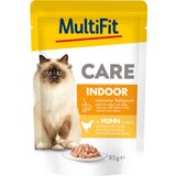 MultiFit Cat Care Adult Indoor piščanec, vrečka 85 g | Shoptok.si