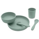 Kikka Boo Set za hranjenje beba KKB52001, 5 komada, Zeleni Cene
