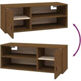  Zidni ormarići 2 kom boja meda 80x30x30 cm od masivne borovine | shoptok.hr