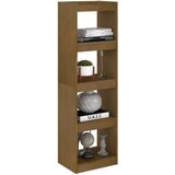 vidaXL Ormarić za knjige / pregrada boja meda 40x30x135,5 cm borovina | shoptok.hr