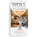 Wolf of Wilderness Varčno pakiranje "Soft" 2 x 12 kg - JUNIOR Wide Acres - piščanec Cene