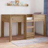  Krevet na kat za djecu s pohranom Umjetnički hrast 90 x 200 cm | shoptok.hr