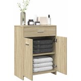 Maison Chic Kopalniška omarica - Kopalniški kabinet sonoma hrast 60x33x80 cm iverna plošča, (21794821) | Shoptok.si