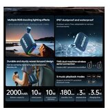 Remax bluetooth zvučnik RB-M7 10W vodootporan plavi | Eponuda.com