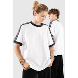 Fsbs Ringer T-shirt white / aurora ink