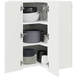 vidaXL Zidni kuhinjski ormarić s policom Zidne Bijelo 57 x 57 x 80 cm | shoptok.hr