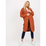 RUE PARIS Cardigan-LO-SW-LK-3001.82P-Dark Orange | Shoptok.si