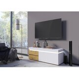 Modern Living Tv-element Luci, Bela, Barva Hrasta | Shoptok.si