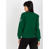 RUE PARIS Sweatshirt-RV-BL-8225.88-dark green | Shoptok.si