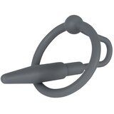 You2Toys silikonski prsten za glavić s uretralnim konusom (sivo) | shoptok.hr