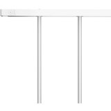 PANEL za ogradu od čelika obloženog prahom 1 7 x 0 75 m bijeli | shoptok.hr