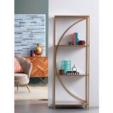 BIZZOTTO Željezna biblioteka u zlatnoj boji 56x151,5x25 cm Elenor – | shoptok.hr