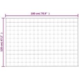  Teška deka plava 120 x 180 cm 5 kg od tkanine | shoptok.hr