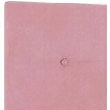  Uzglavlje Ružičasta Baršun - Ružičasta 90 cm Nizak uzglavlju | shoptok.hr