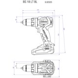 Metabo baterijski vrtalnik / vijačnik (602325800) Cene