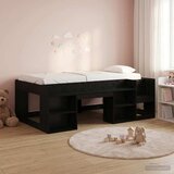  Krevet za djecu s ladicama Crni hrast 90 x 190 cm | shoptok.hr