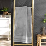 Douceur d intérieur Svetlo siva bombažna brisača iz frotirja 70x130 cm Tendresse – | Shoptok.si