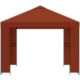 Gazebo 3 x 3 m Terakota Poliester i čelik 190 gsm | Eponuda.ba