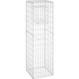 vidaXL gabionske stupne košare 2 kom 40 x 40 x 140 cm željezne | shoptok.hr