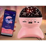  Led rgb baterija. projektor zvučnik usb sd bluetooth razmjena projekcija roza | shoptok.hr