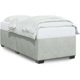vidaXL okvir za krevet svjetlosivi 90 x 200 cm baršunasti | shoptok.hr
