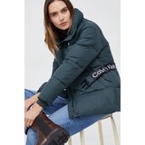 Calvin Klein Jeans Jakna ženska, zelena barva, | Shoptok.si