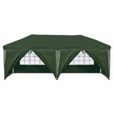  Rastezljivi šator za zabave 575 x 288 x 245 cm Zelena | shoptok.hr