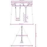 Vanjski set ljuljačke i ljuljačke s kolutovima | shoptok.hr