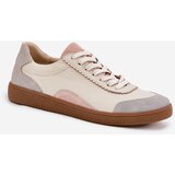 Zazoo Women's Leather Sneakers N1220 Beige | shoptok.hr
