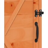  Vrtna Šupa s krovom Smeđa 59,5 x 56 x 113,5 cm Čvrsto drvo jele | shoptok.hr