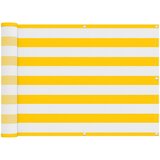  Balcony ekran Žuta i bijela 75 x 200 cm | shoptok.hr