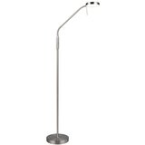  LED stoječa svetilka v srebrni barvi (višina 160 cm) Moreno – | Shoptok.si