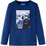 vidaXL Dječja majica dugih rukava traper-plava 128 | shoptok.hr