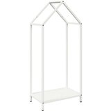  Stalak za drva bijeli 40x25x90 cm hladno valjani čelik | shoptok.hr