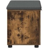  Haldna klop z blazino z vrati Dimljeni oreh 60 x 38 x 46 cm, (5000155683) | Shoptok.si