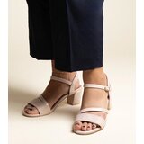 D/CEO Black sandals on a block heel Millo | Shoptok.si