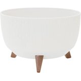 Siena Garden OSLO STRIPE LA960-05 posuda za biljke polipropilen bijela | Eponuda.ba