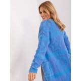 Wool Fashion Italia Sweater-AT-SW-234503.00P-Blue | Shoptok.si