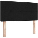 Krevet s box springom madracem i LED-om Crna 90 x 190 cm - Crna 90 x 190 cm Prošiveno gumbima | shoptok.hr