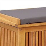  Vanjska kutija za jastuke 90x50x60,5 cm masivno drvo bagrema | Eponuda.com