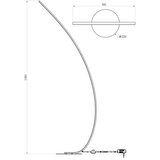 ONLI LED Podna lampa NOELIA LED/23W/230V crna | Eponuda.com